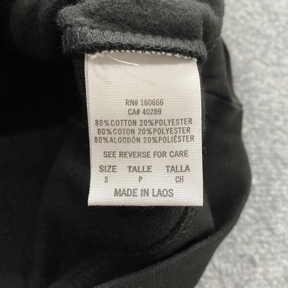 Los Angeles LA Kings Wordmark Logo New Era Hoodie Womens Small Black NHL Hockey - Picture 14 of 15